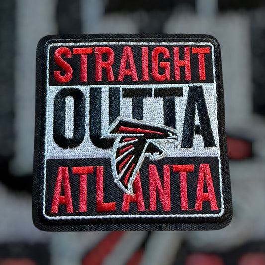 Atlanta Falcons Straight Outta Atlanta Embroidered Patch