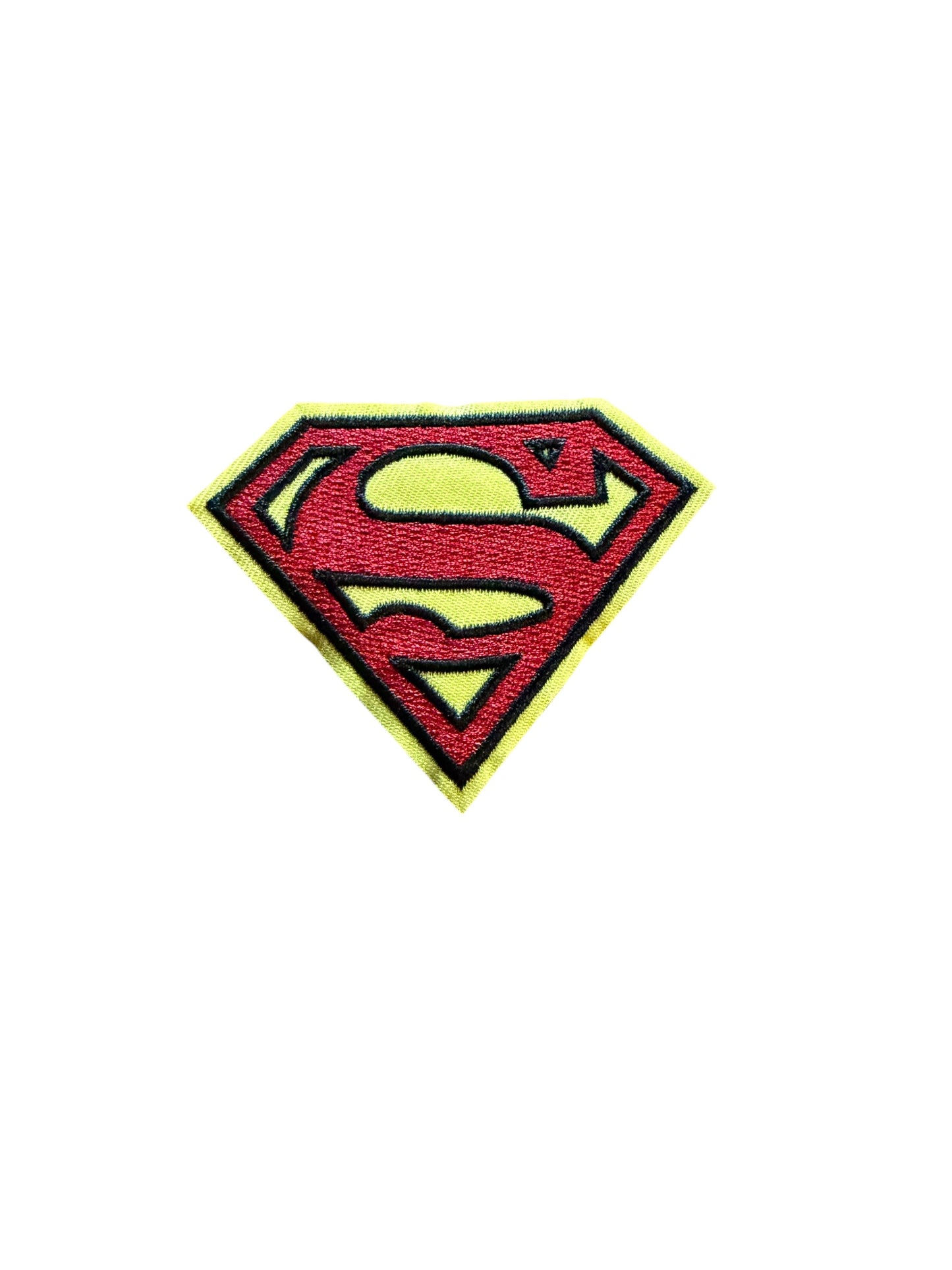 Superman Logo Embroidered Patch