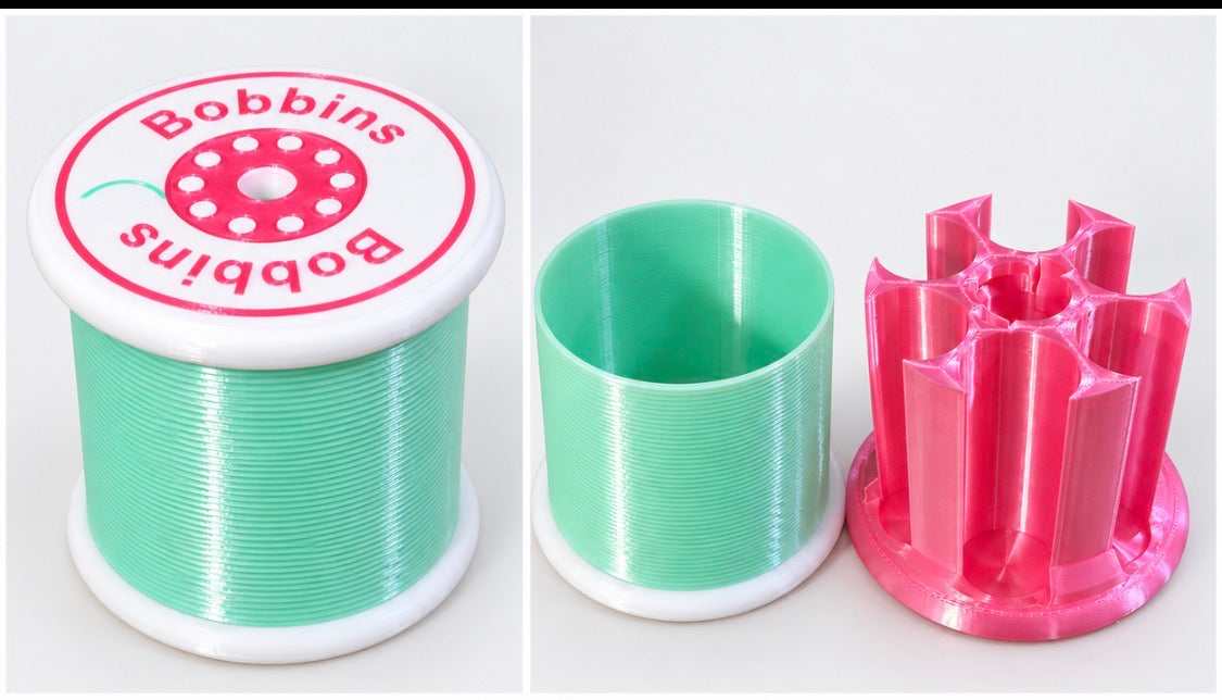 3D Printed Bobbin Storage Holder & Organizer