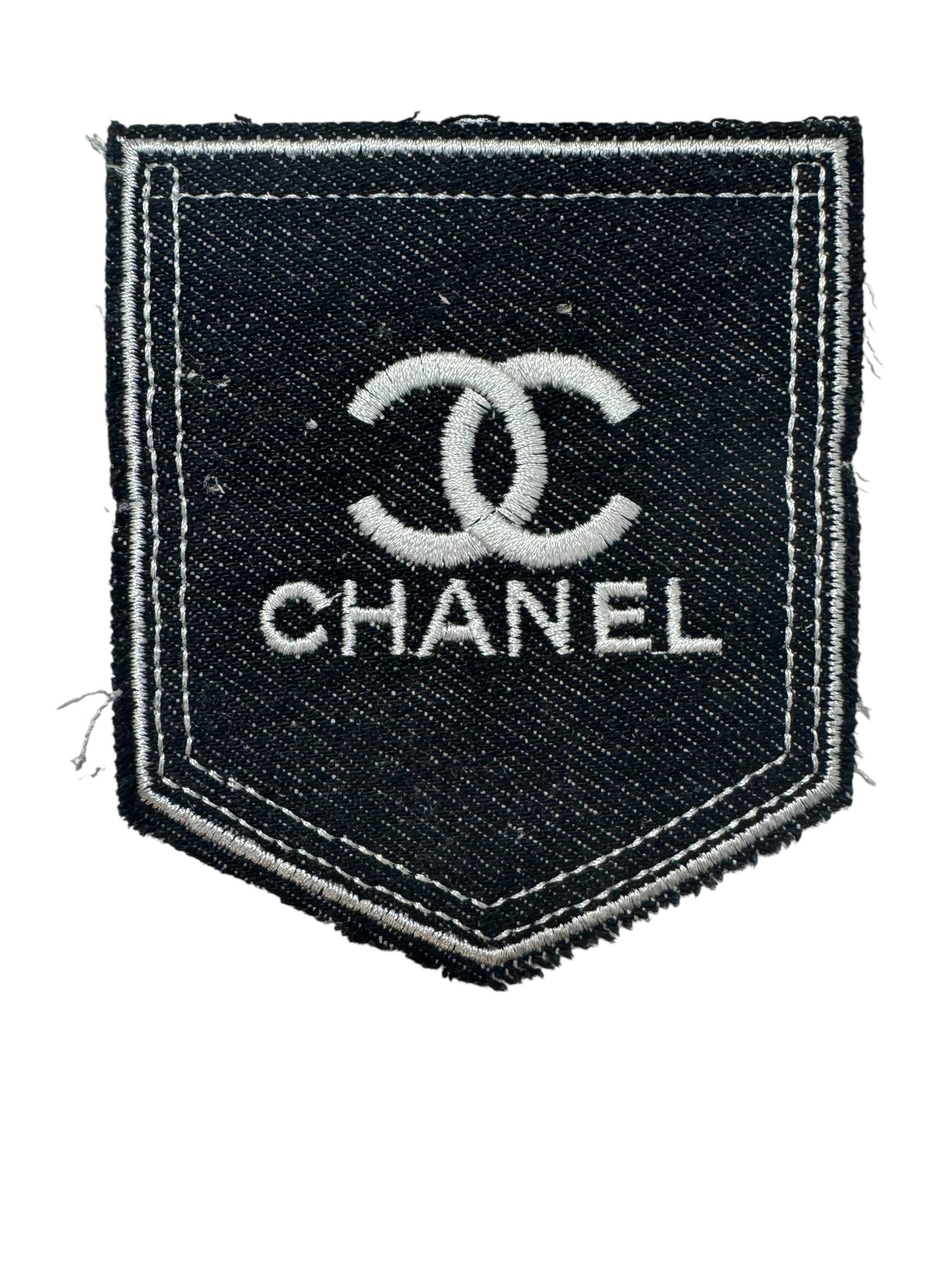 Black Denim CC Pocket Patch