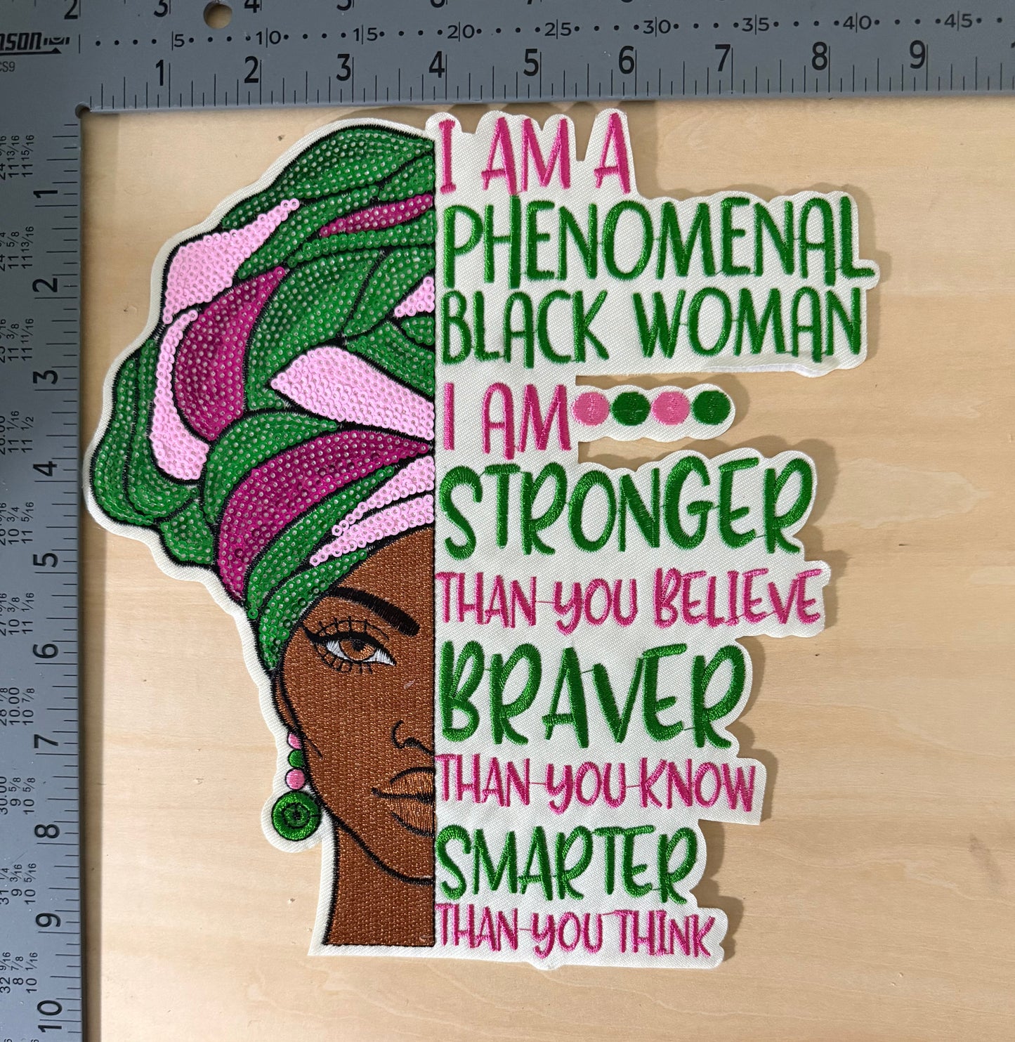 Phenomenal Black Woman Large Patch