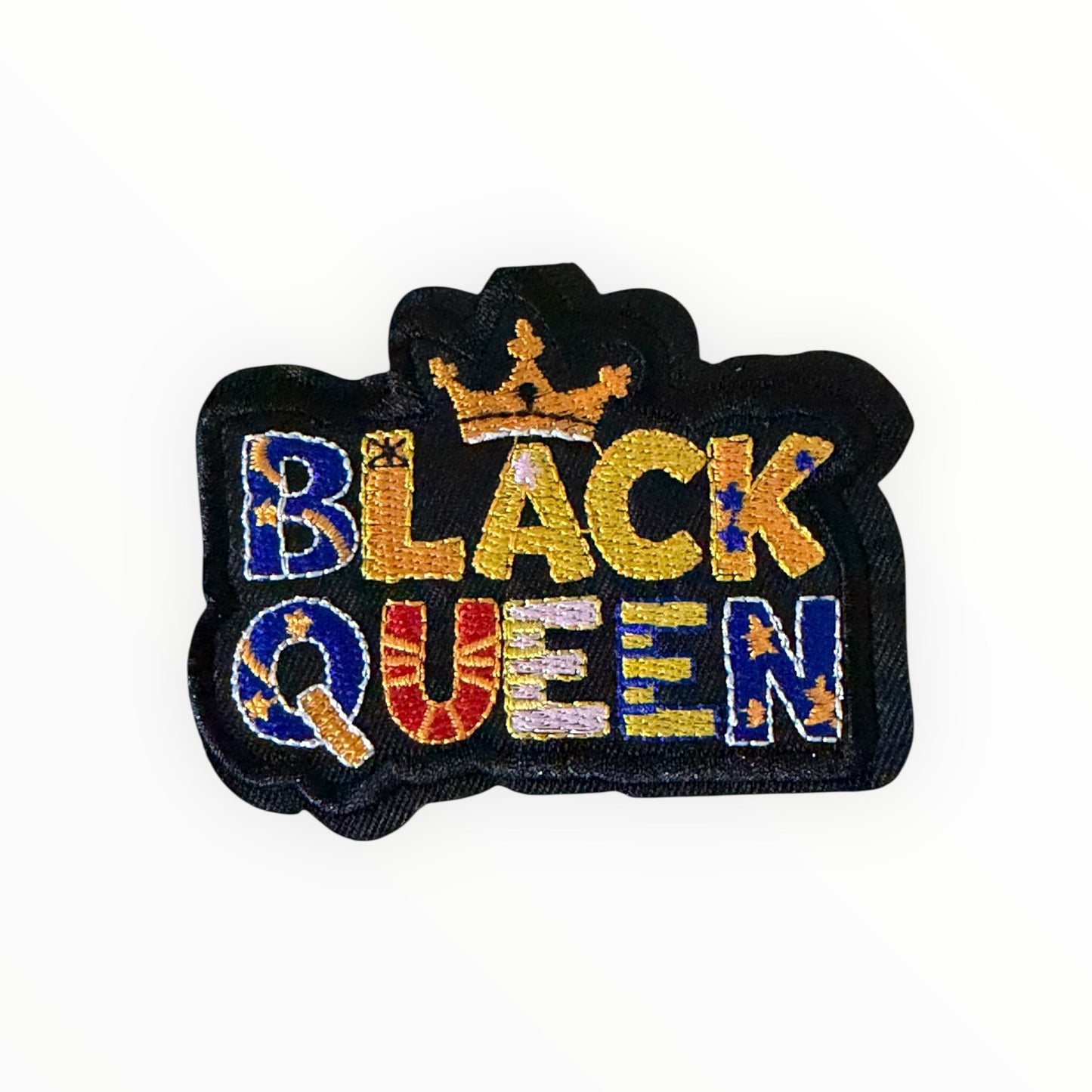 Black Queen Crown Patch