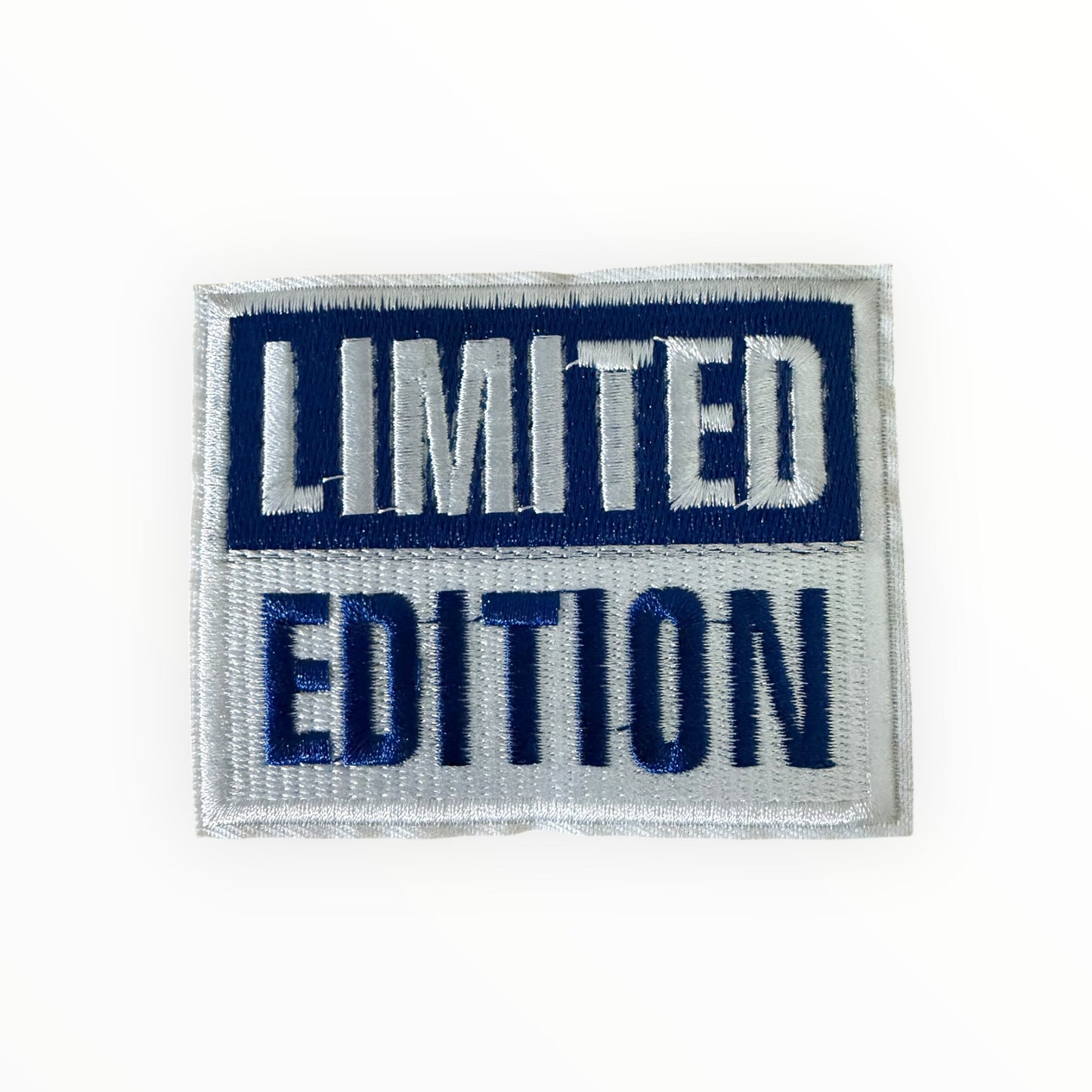 Limited Edition Blue Text Patch-2