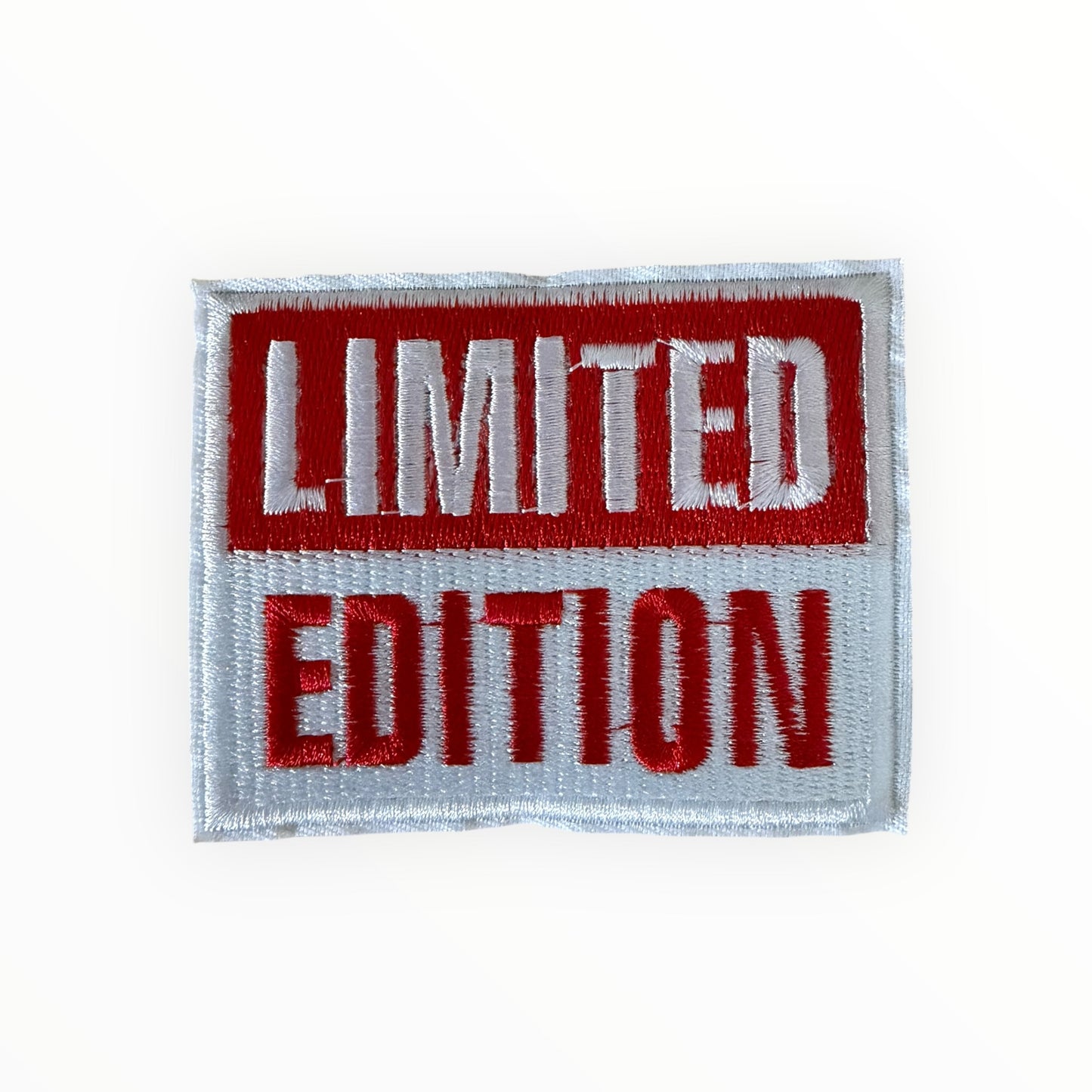 Limited Edition Red Text Patch-2