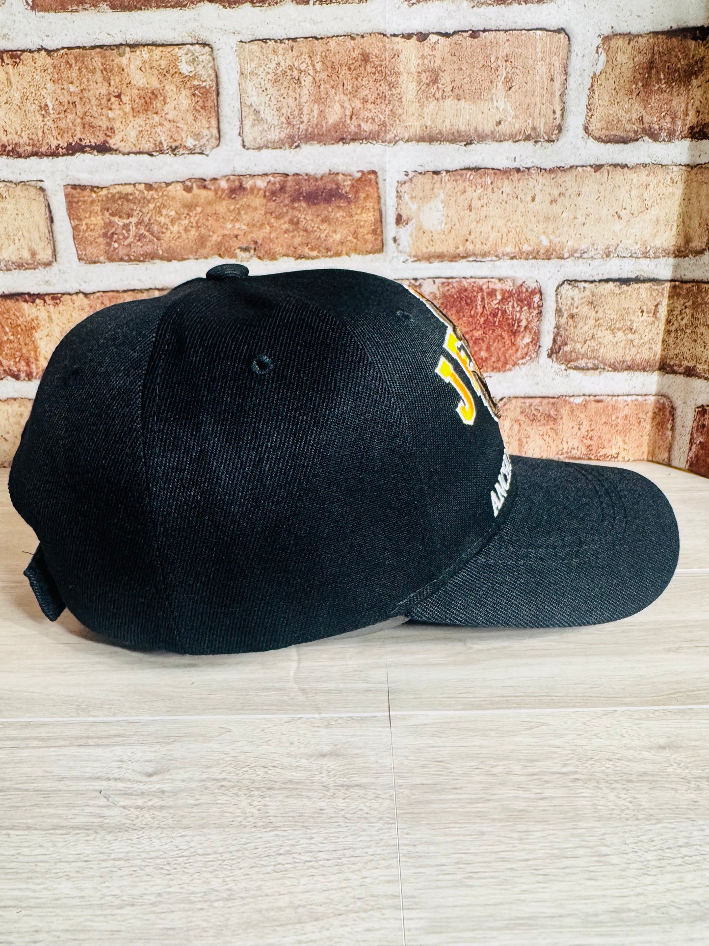 Jesus – Anchor of My Life Embroidered Faith Hat (Black)