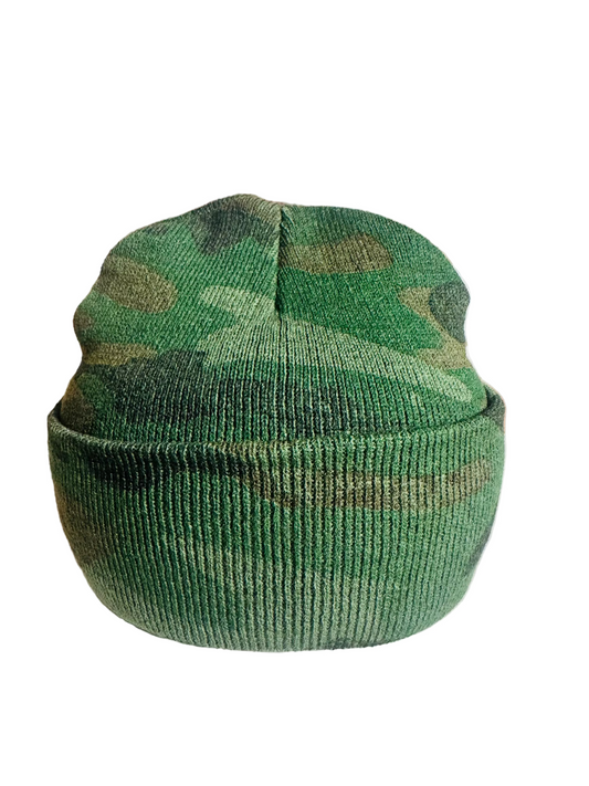 Camo Knit Beanie