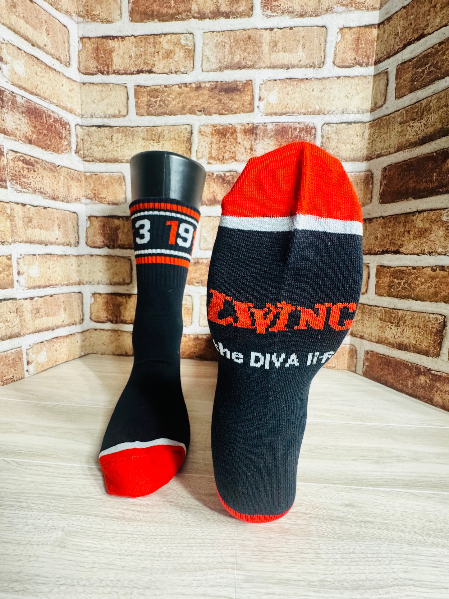 Delta Diva 1913 Sorority Socks | Comfortable Greek Life Apparel