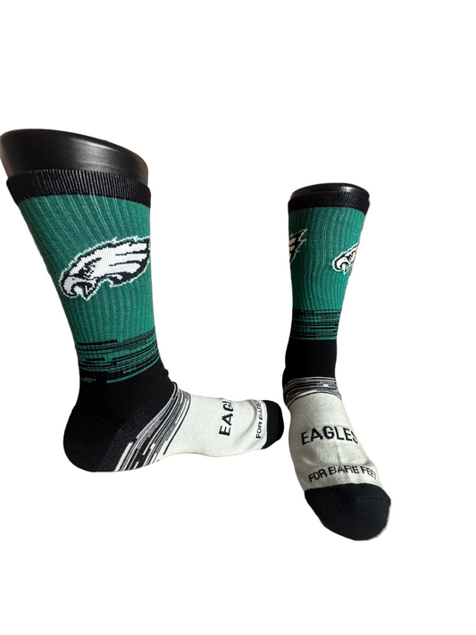 Philadelphia Game Day Socks 🦅 | Bold Green Crew Style