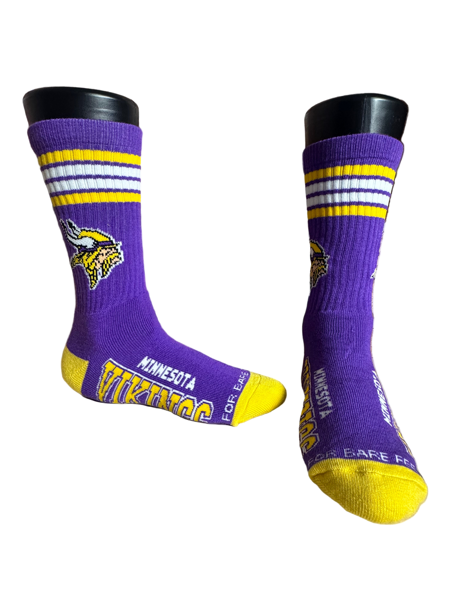 Minnesota Inspired Game Day Crew Socks 💜💛 | Bold Vikings Spirit