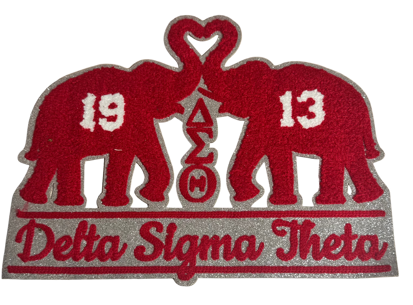 Delta Sigma Theta 1913 Elephant Patch – Sorority Pride Design