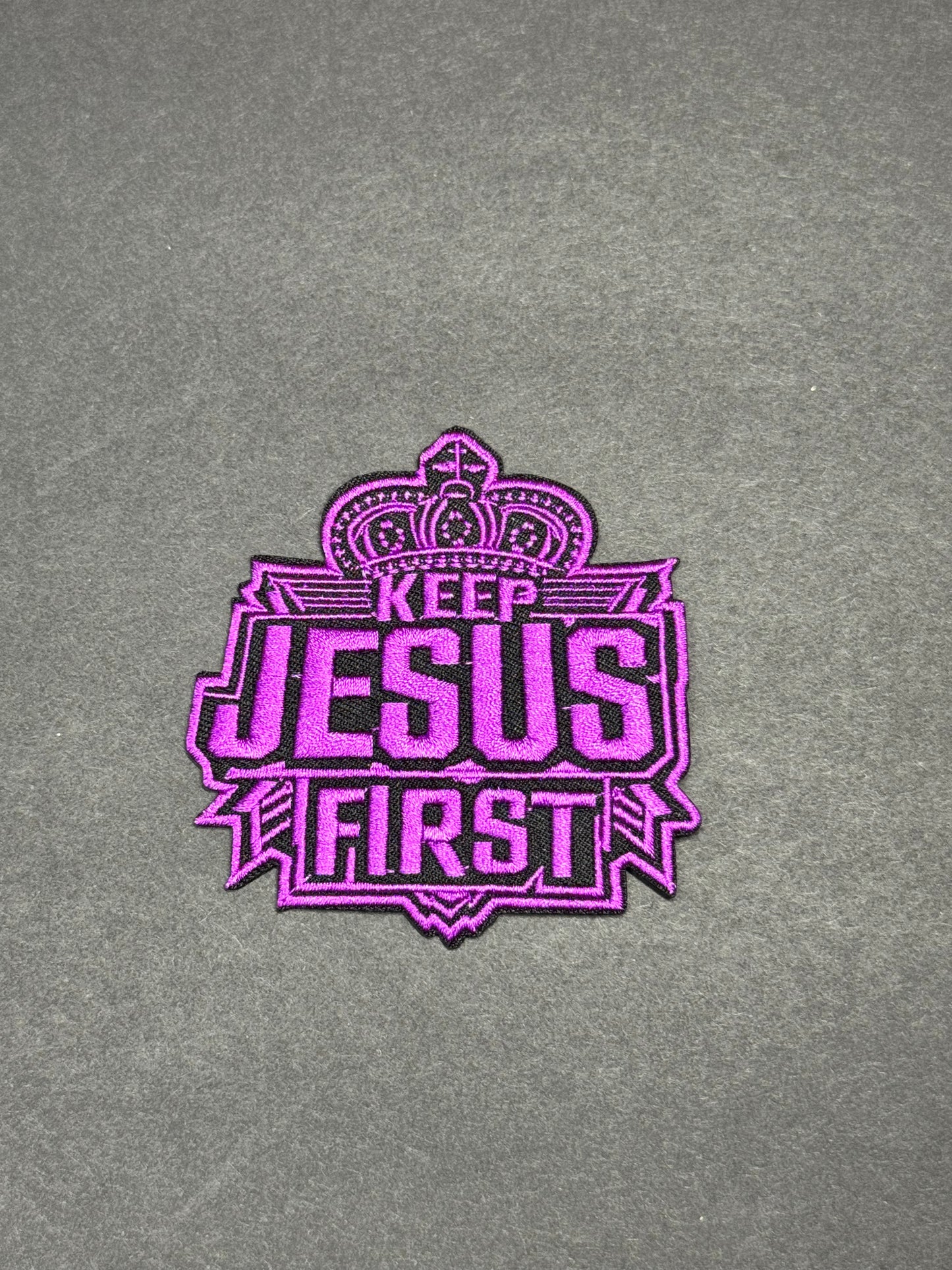 Keep jesus First Purple