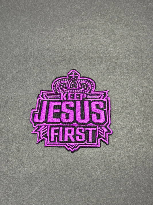 Keep jesus First Purple