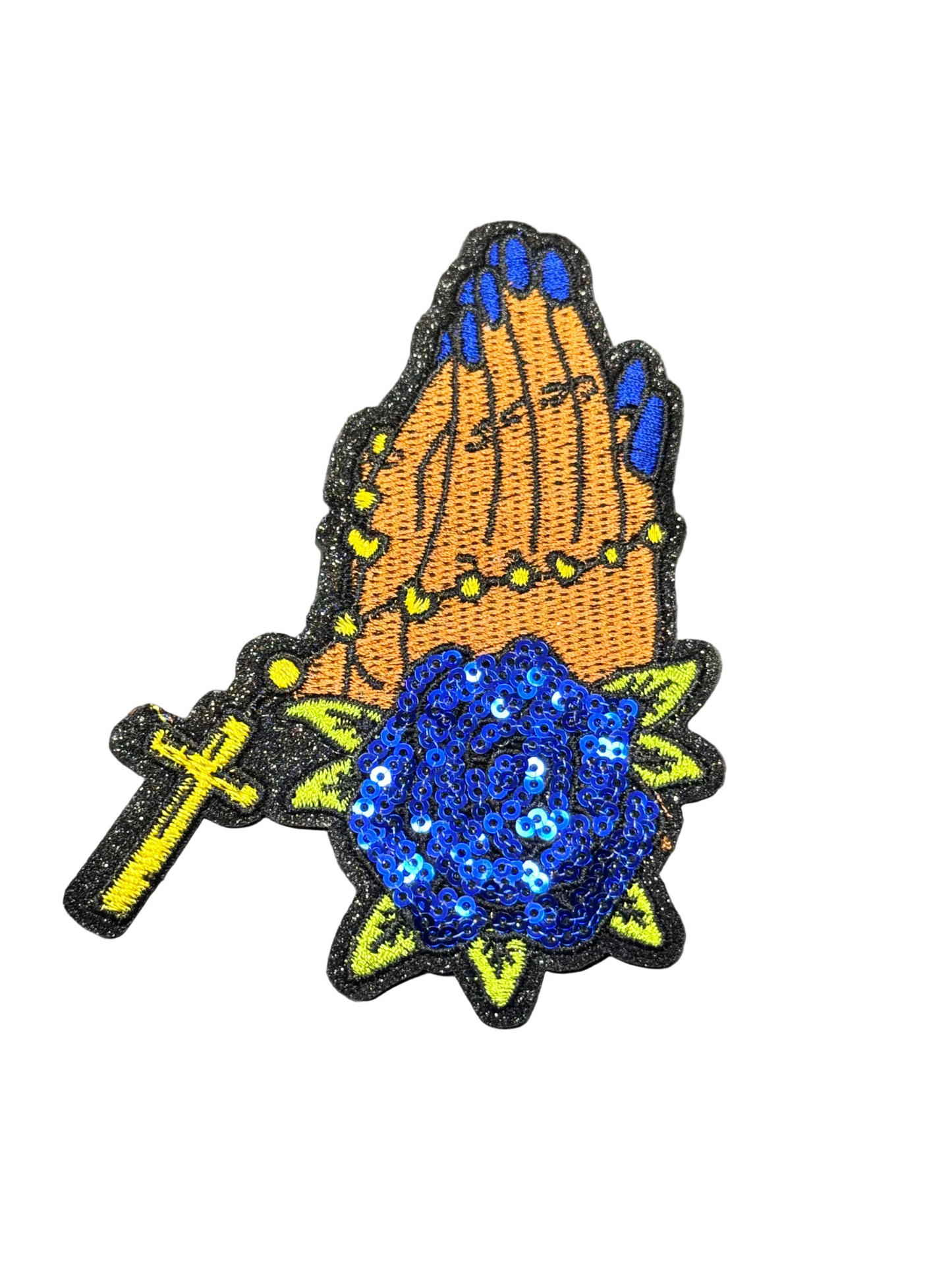 Praying Hands BLUE