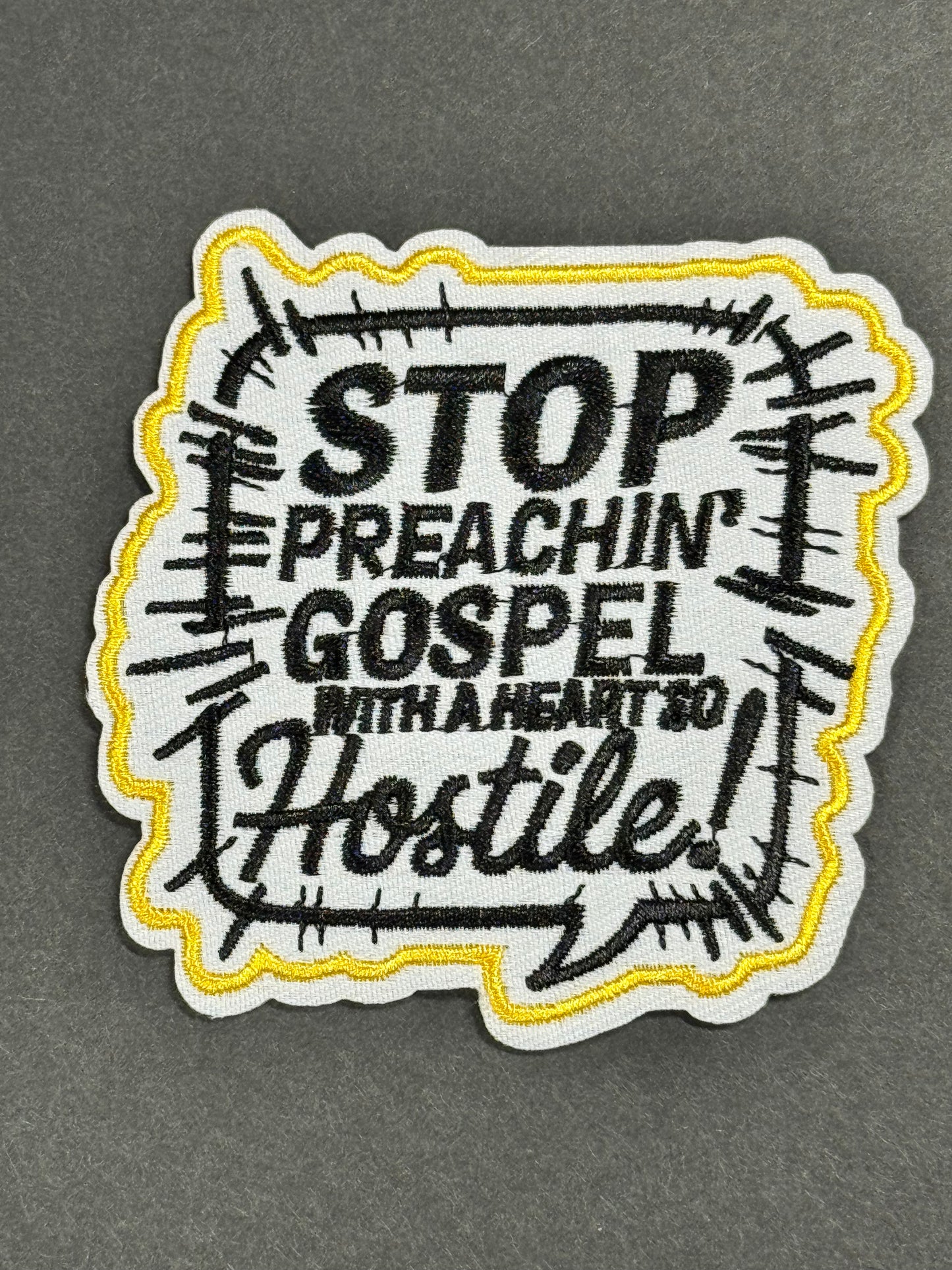 Stop Preachin Gospel With A Heart So Hostile