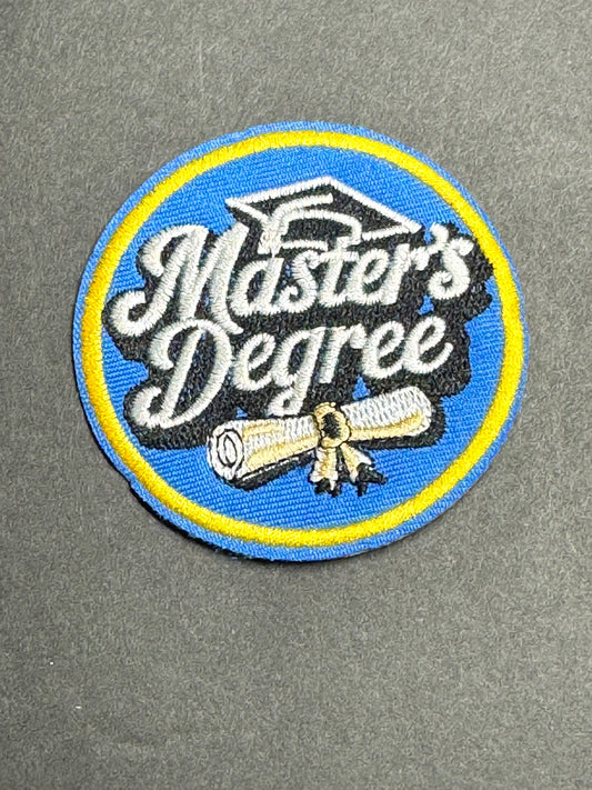 Master’s Degree Patch