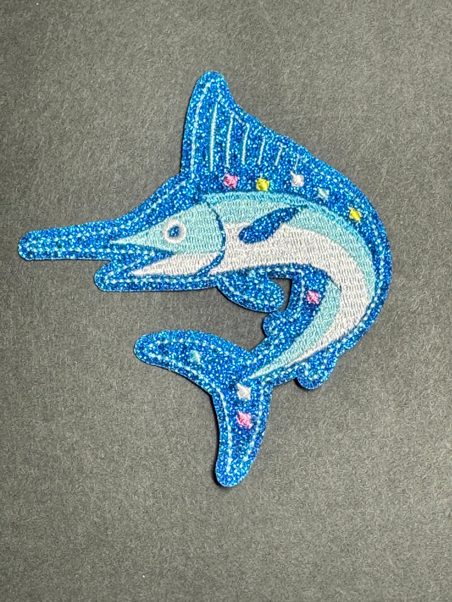 Glitter Sailfish Patch
