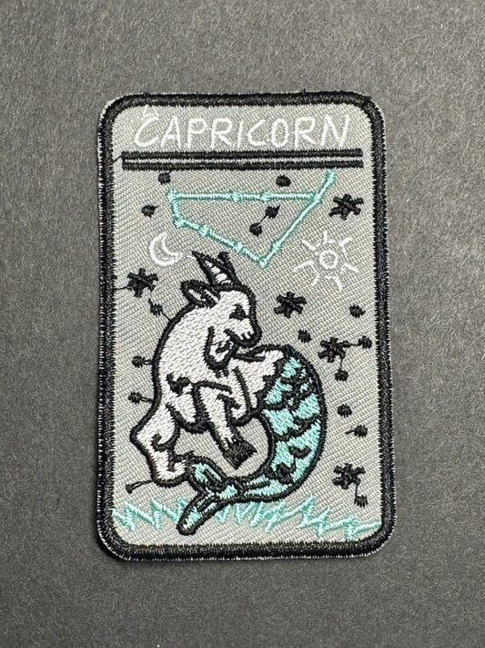 Capricorn Zodiac Patch
