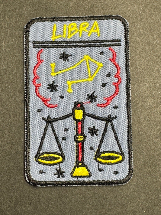 Libra Zodiac Patch
