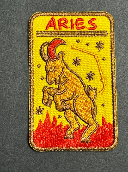 Aries Zodiac Patch