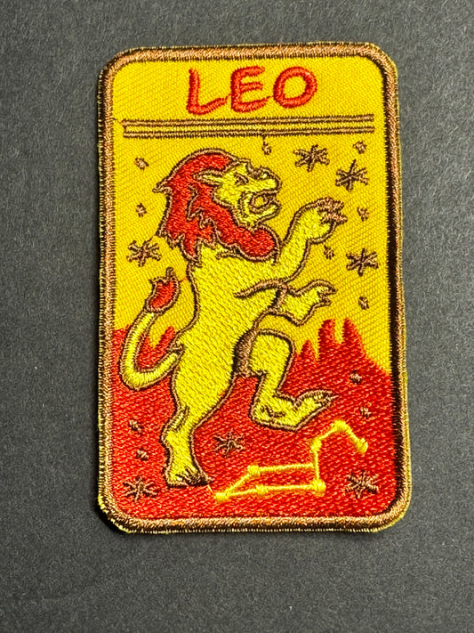 Leo Zodiac Patch
