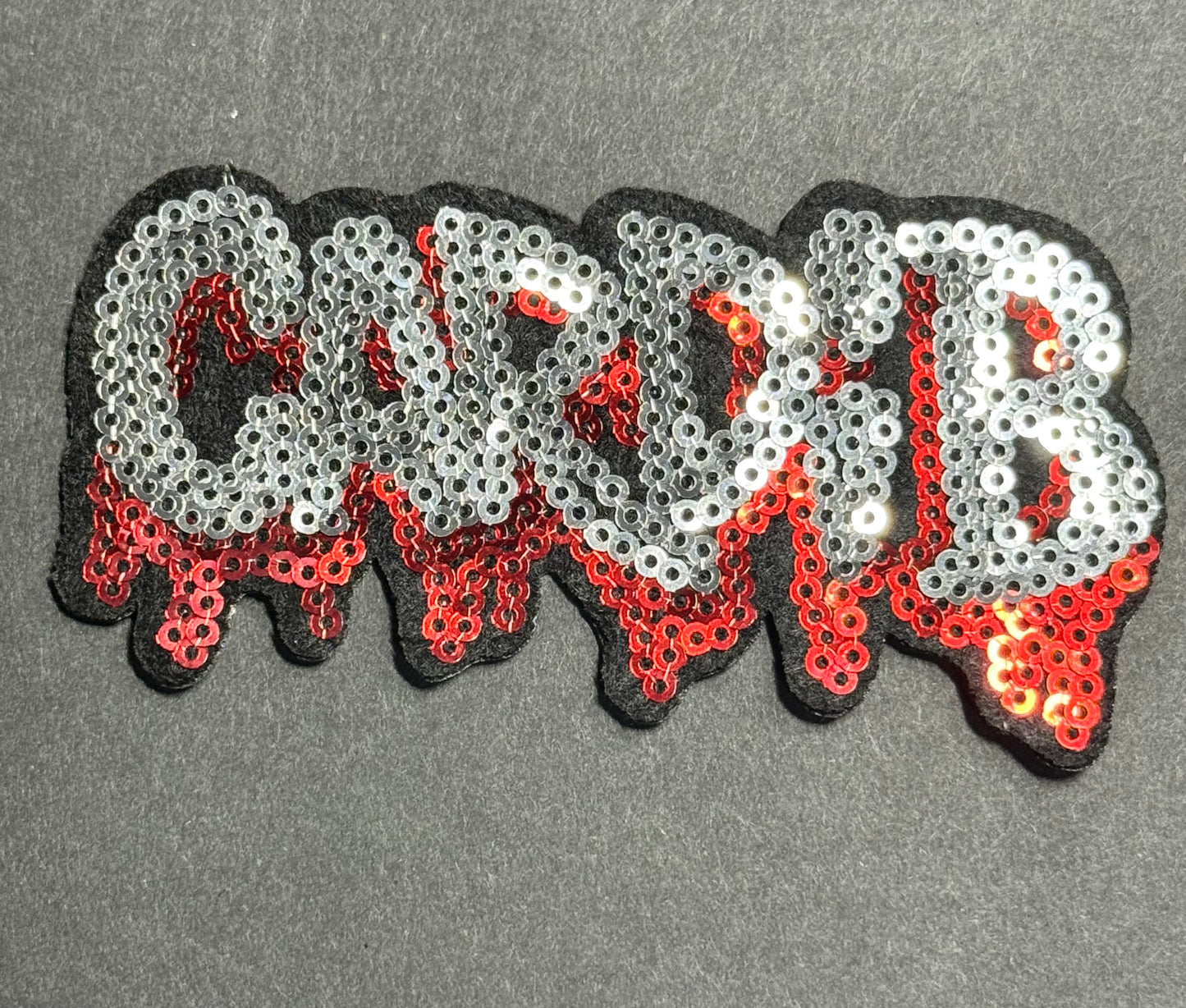 Cardi B Sequin Drip Patch