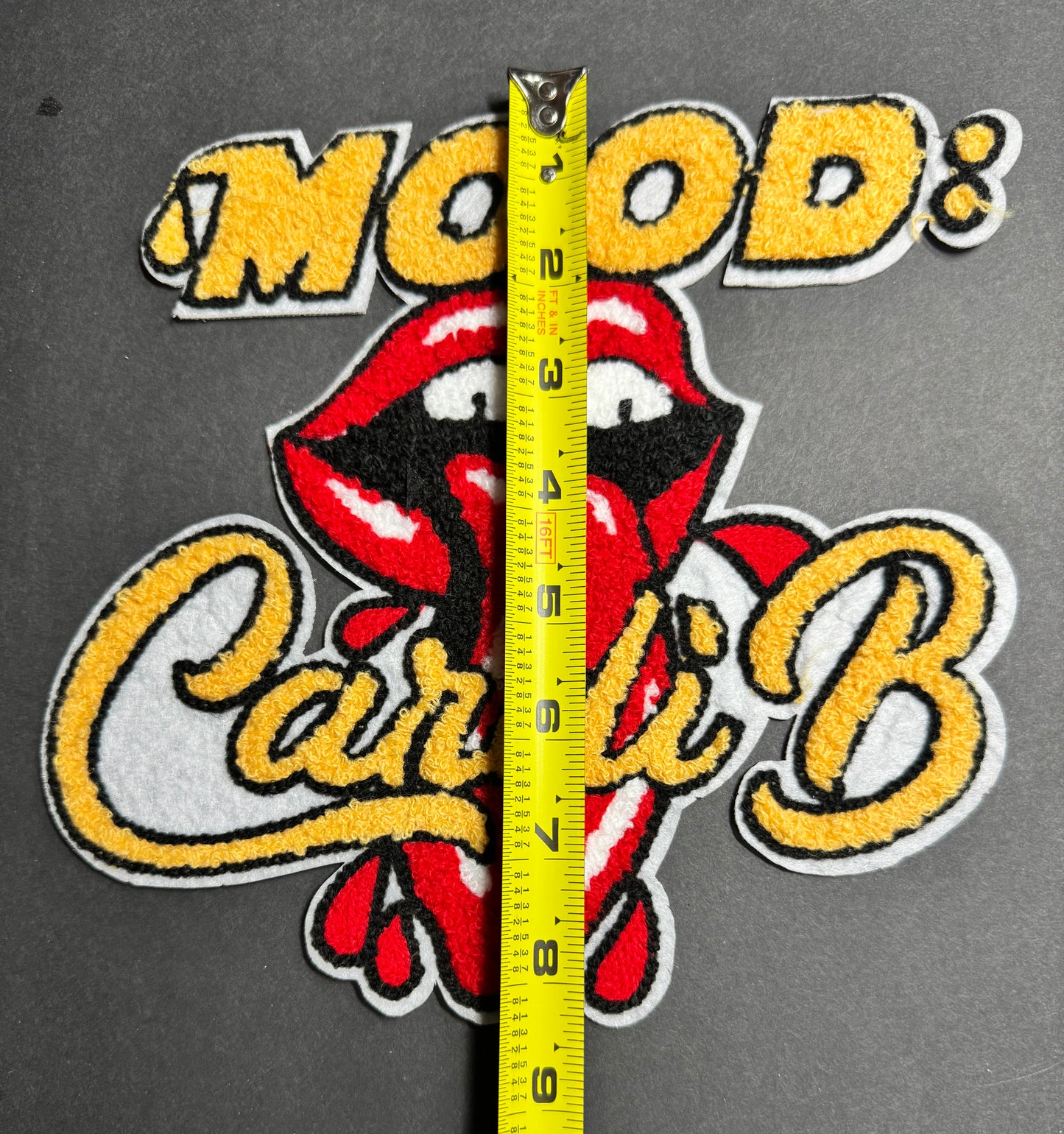 “MOOD: Cardi B” Patch – Large