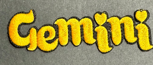 Gemini Patch (Golden Yellow)