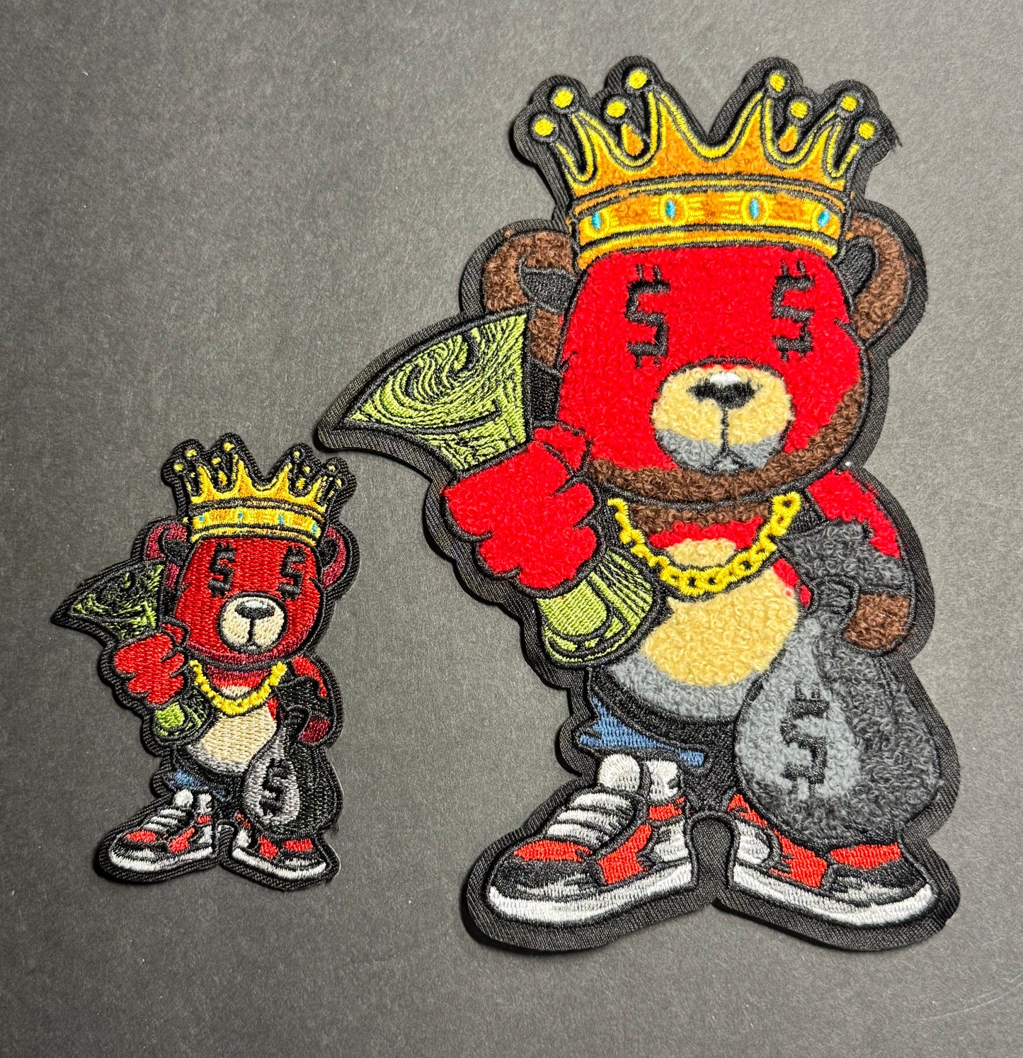 Money King Bear Patch – Large
