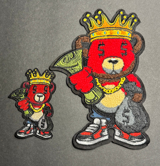 Money King Bear Patch – Large