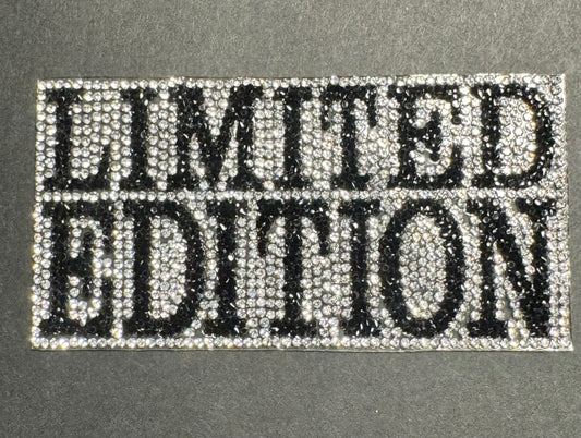 Limited Edition rhinestone