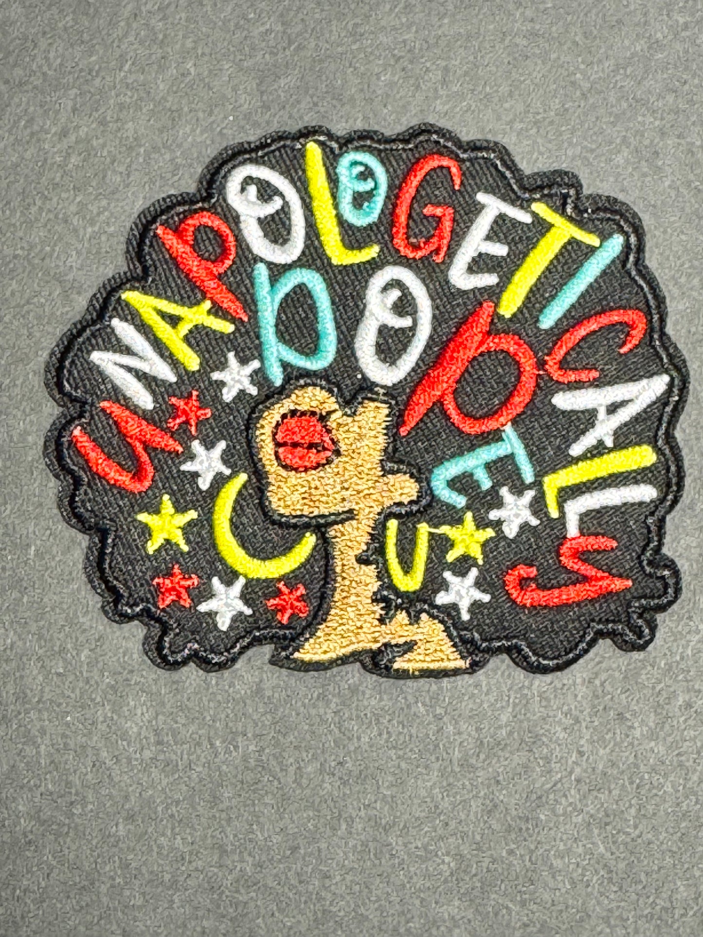 Unapologetically Dope Patch – Multicolor (Yellow/Blue/Red)