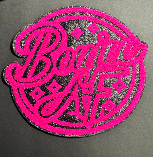 Bougie AF Chenille Patch – Hot Pink