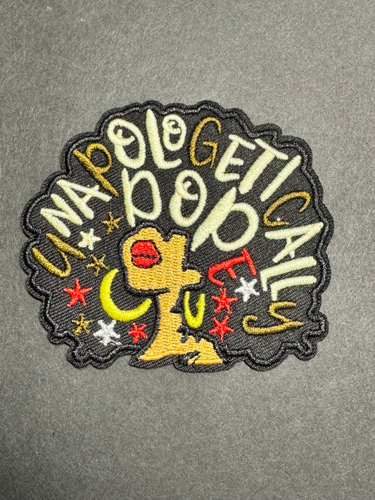 Unapologetically Dope Patch – Olive/Gold Colorway