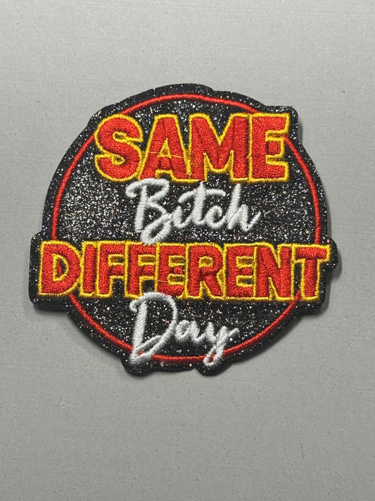 SAME BITCH DIFFERENT DAY RED/YELLOW/BLK