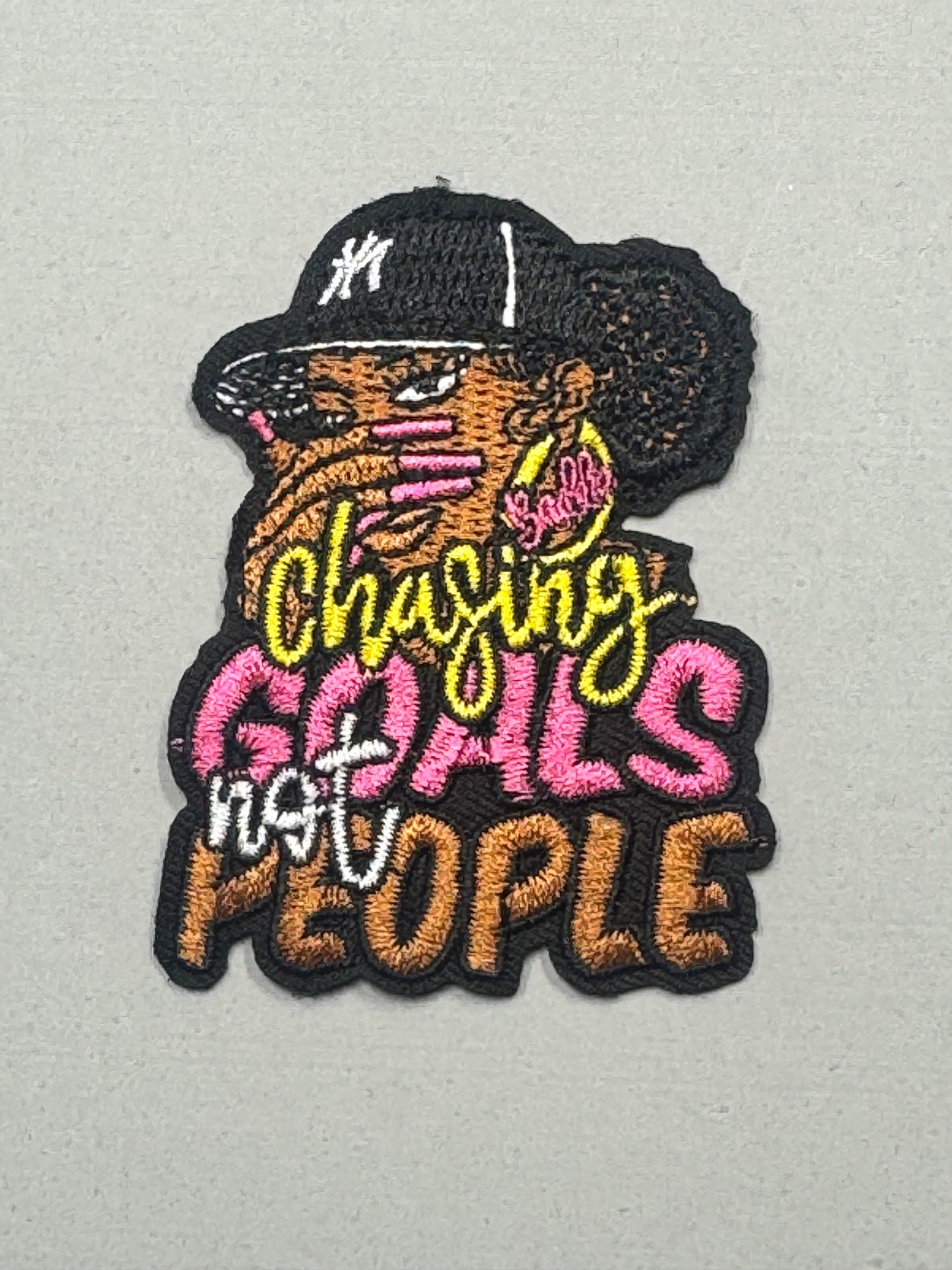 “Chasing Goals Not People” Patch (Character Patch)