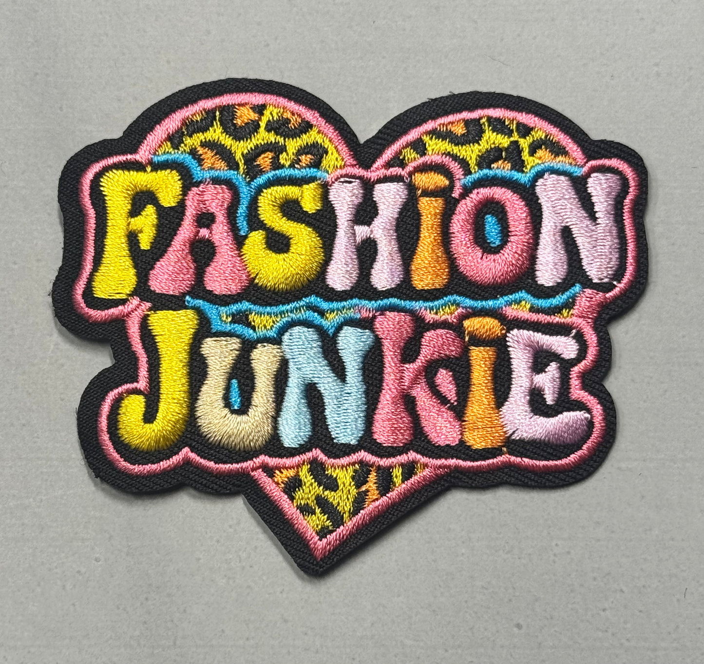 “Fashion Junkie” Heart Patch