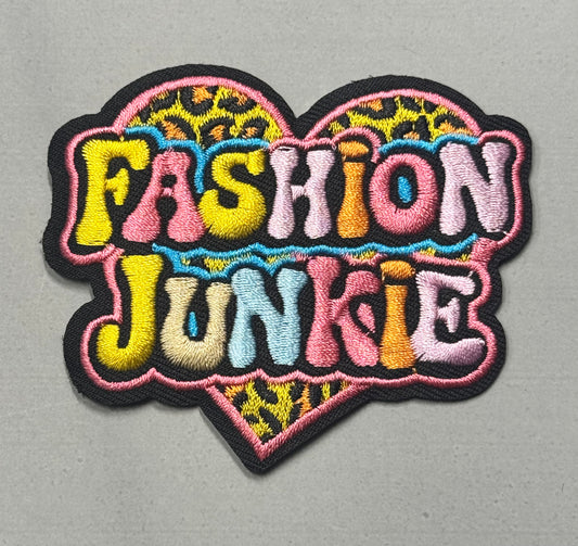 “Fashion Junkie” Heart Patch