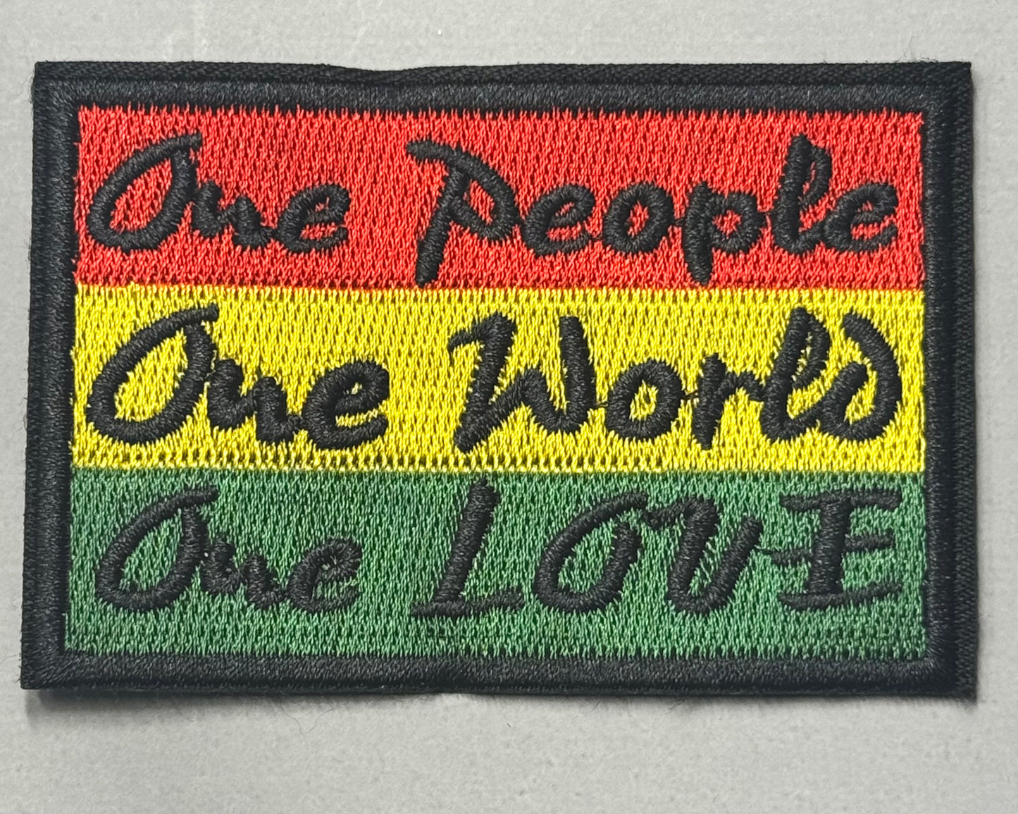 “One People One World Patch”