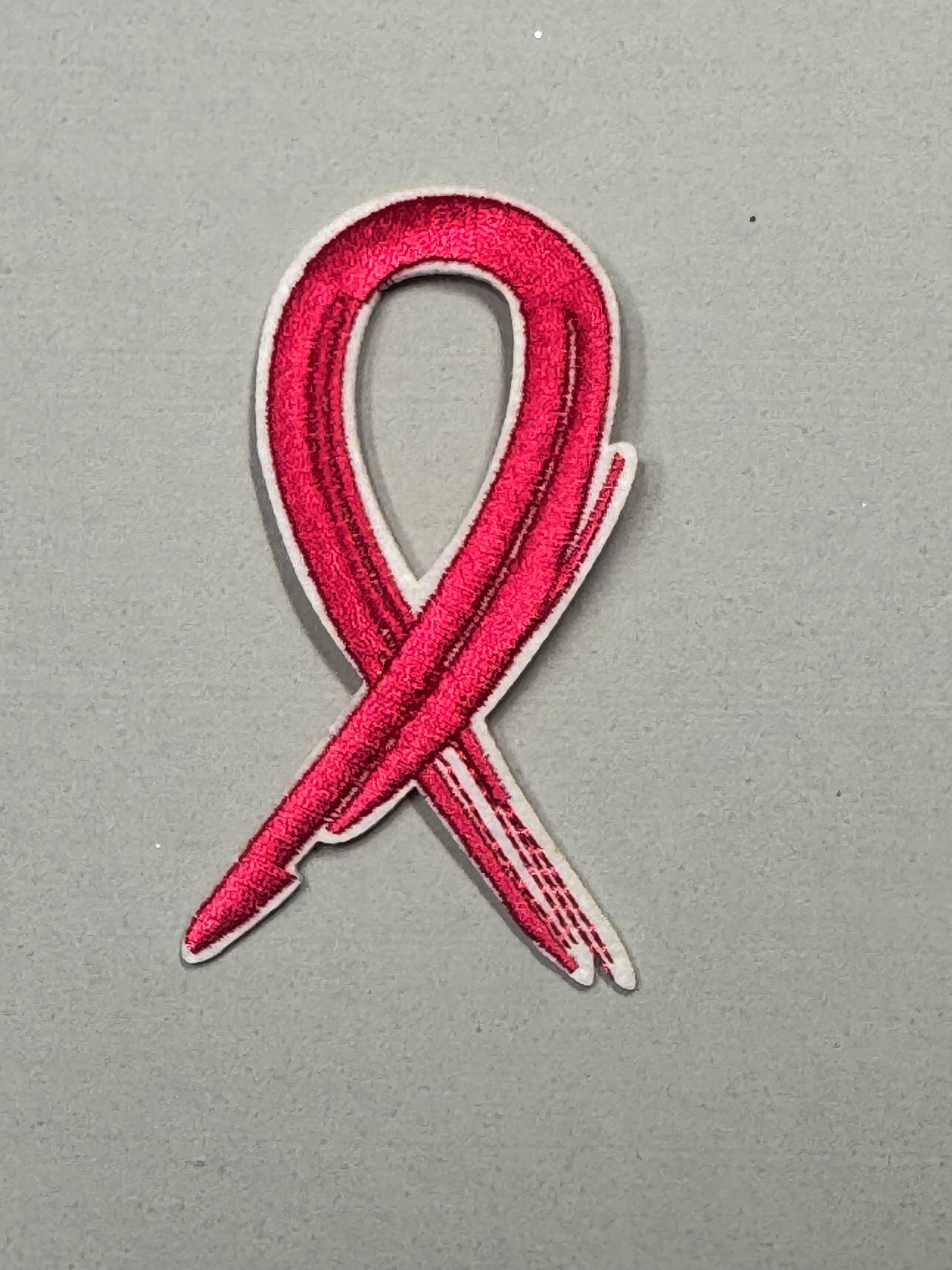 Pink Breast Cancer Awareness Ribbon Patch