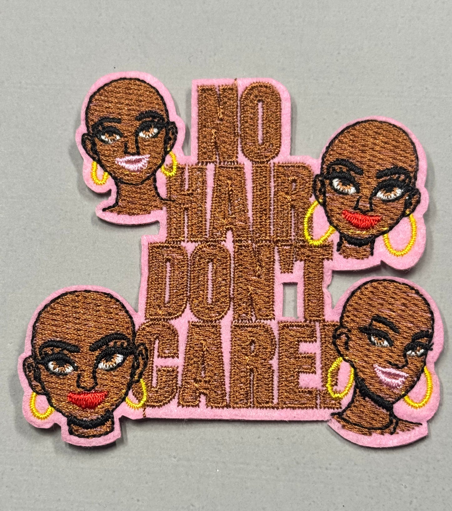 No Hair Don’t Care Patch