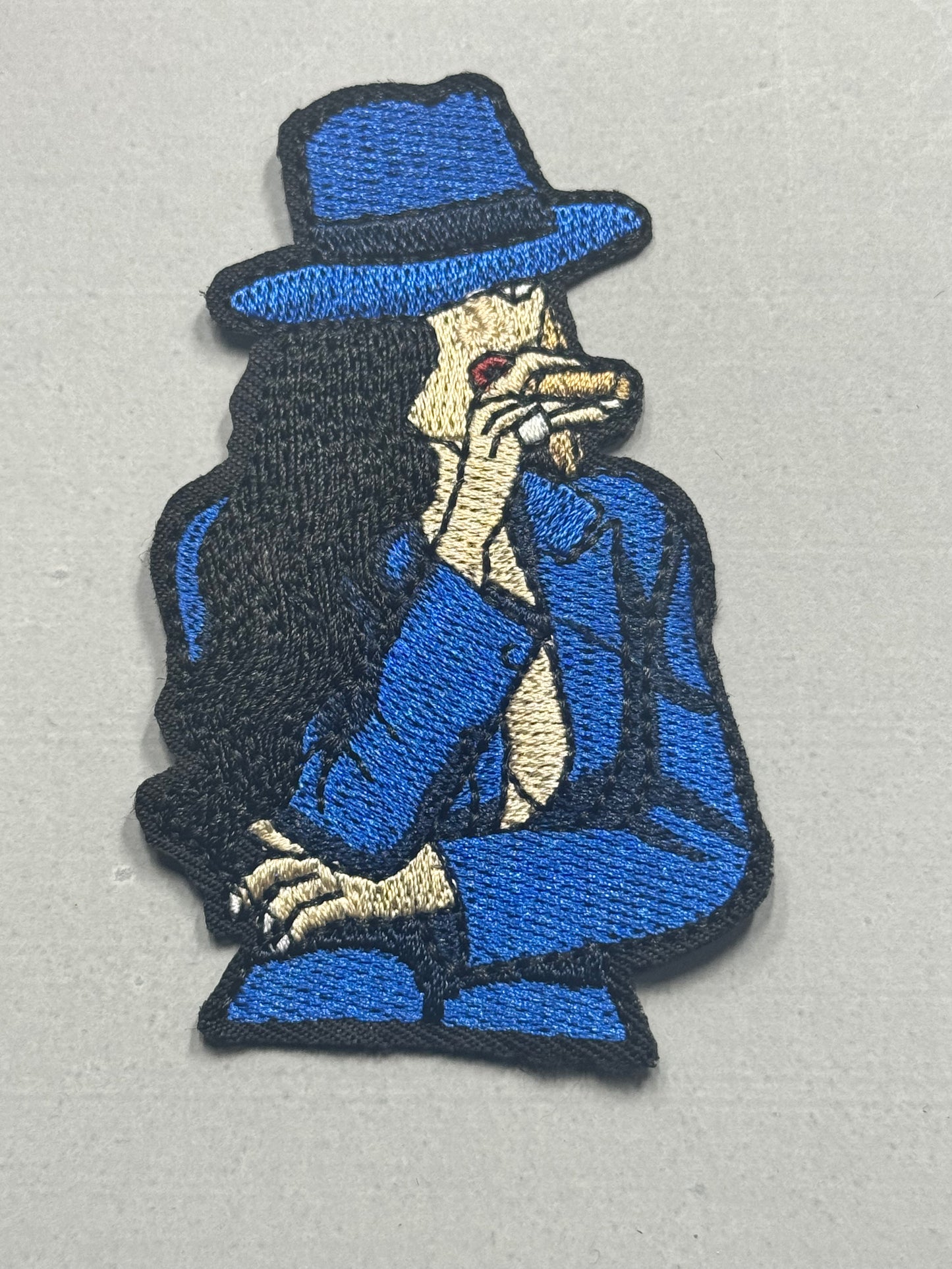 “Blue Mystery Woman Patch”