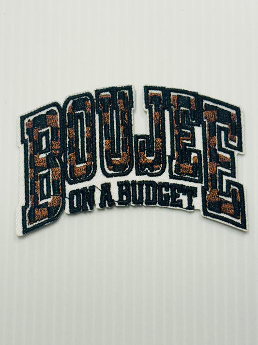 Boujee on a Budget – Brown Leopard Patch