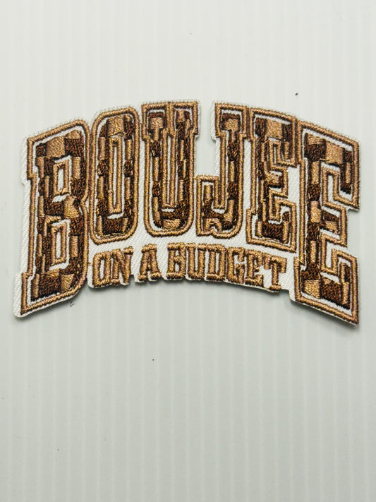 Boujee on a Budget – Gold Neutral Patch