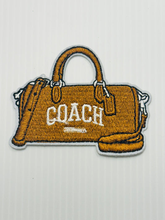 “Coach Bag” Style Patch (Brown Bag)