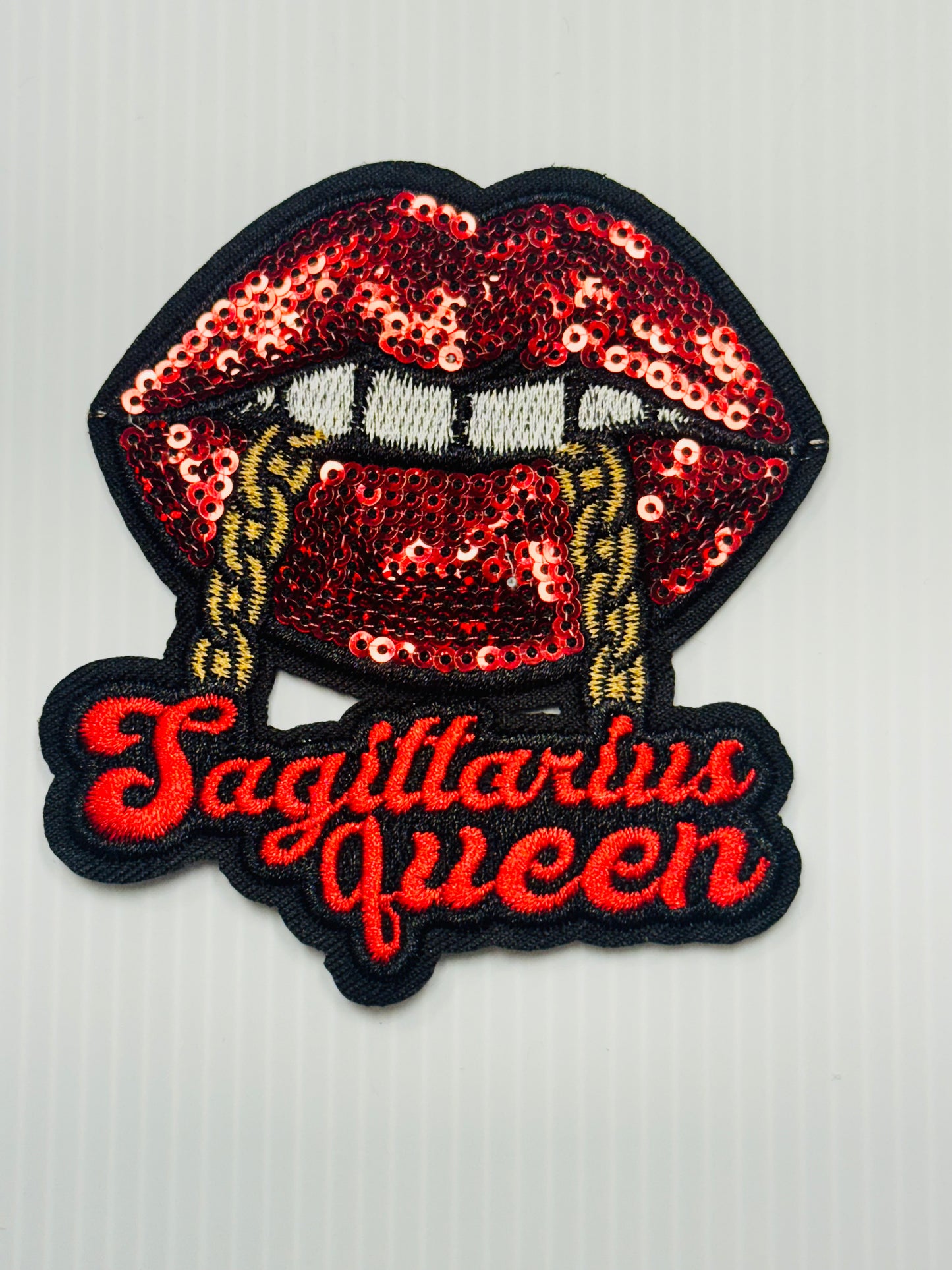 Sagittarius Zodiac Lips Patch