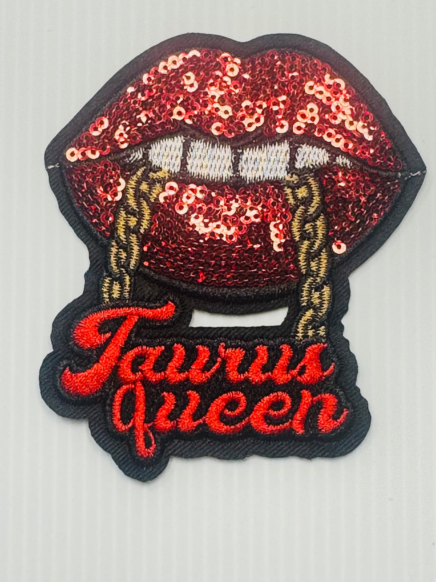 Taurus Zodiac Lips Patch