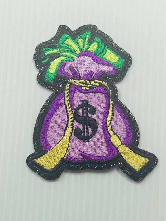 PURPLE MONEY  BAG
