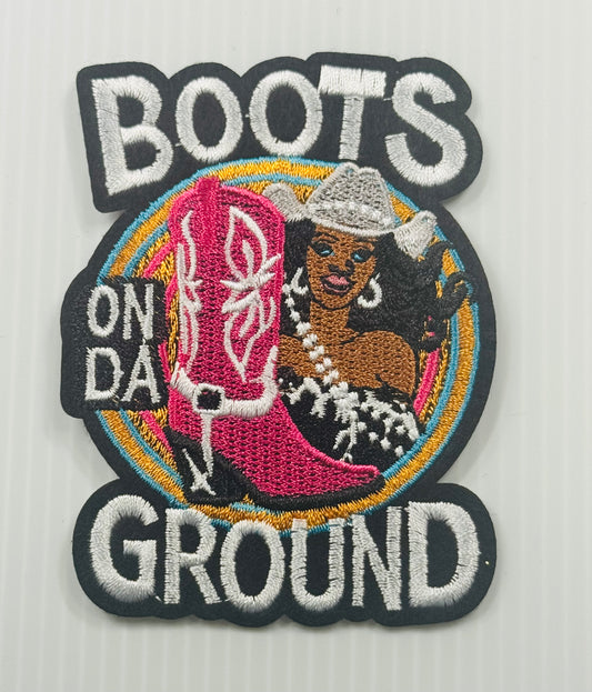 BOOTS ON THE GROUND