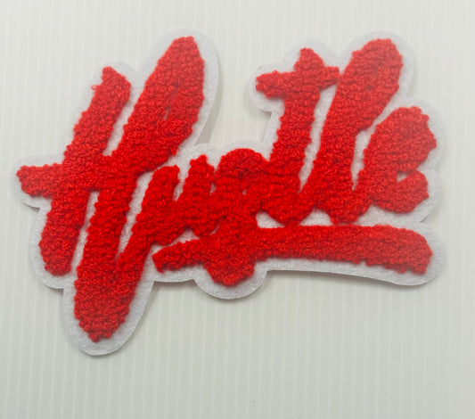 HUSTLE RED CHENILLE
