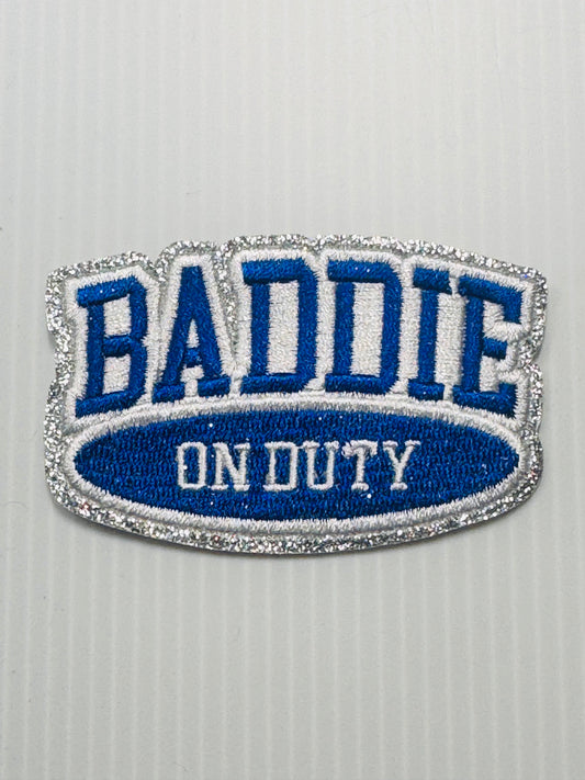 BADDIE ON DUTY BLUE